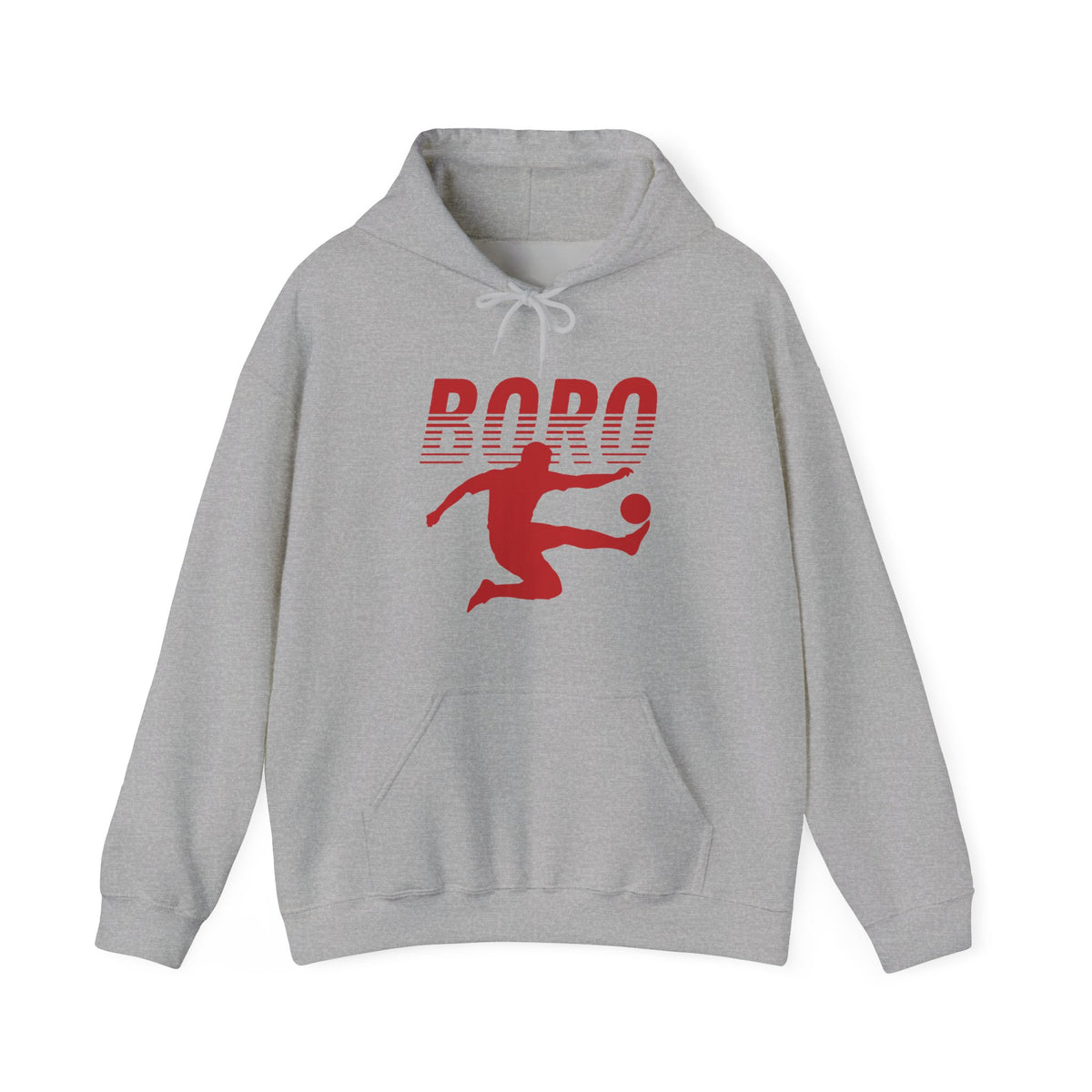 BORO Fade Player Hoodie 'front print' only.