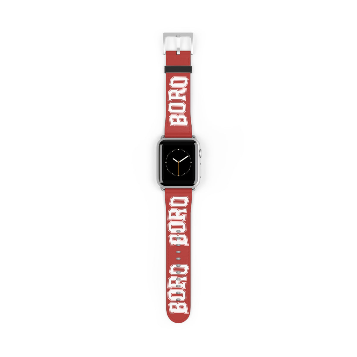 Apple I Watch - Watch Band — Bold Red "BORO" Sport Band (Strap ONLY) ( Apple Watch Series 1–9, Ultra and SE ONLY)