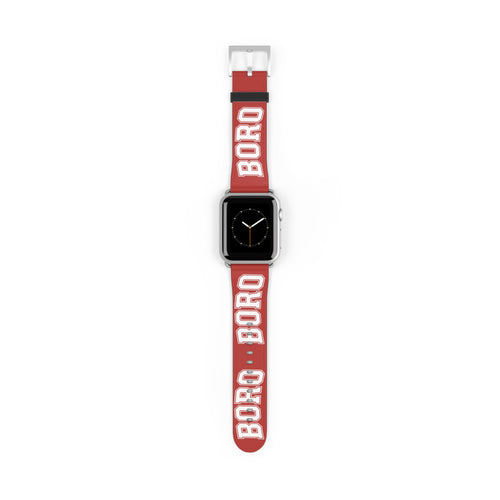 Apple I Watch - Watch Band — Bold Red "BORO" Sport Band (Strap ONLY) ( Apple Watch Series 1–9, Ultra and SE ONLY)
