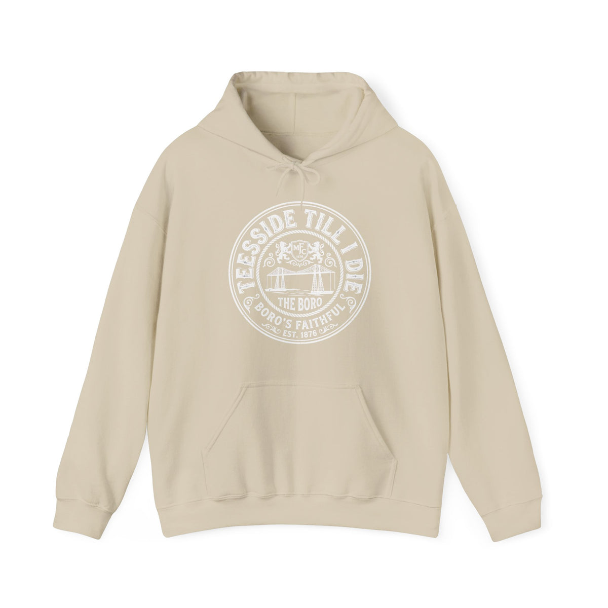 Riverside Till I Die - Boro Fan Hoodie 'front print'