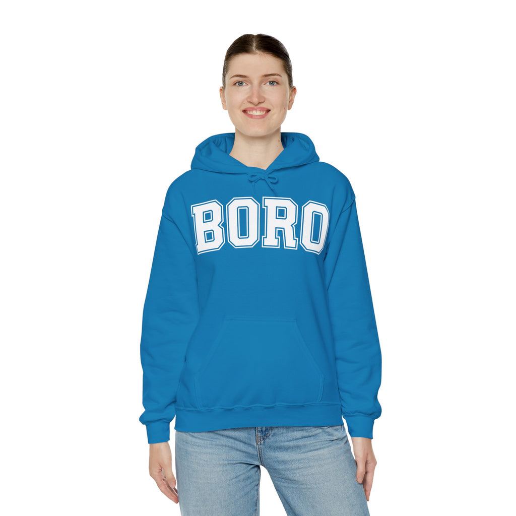 Uni BORO Style Hoodie 'front print' only.