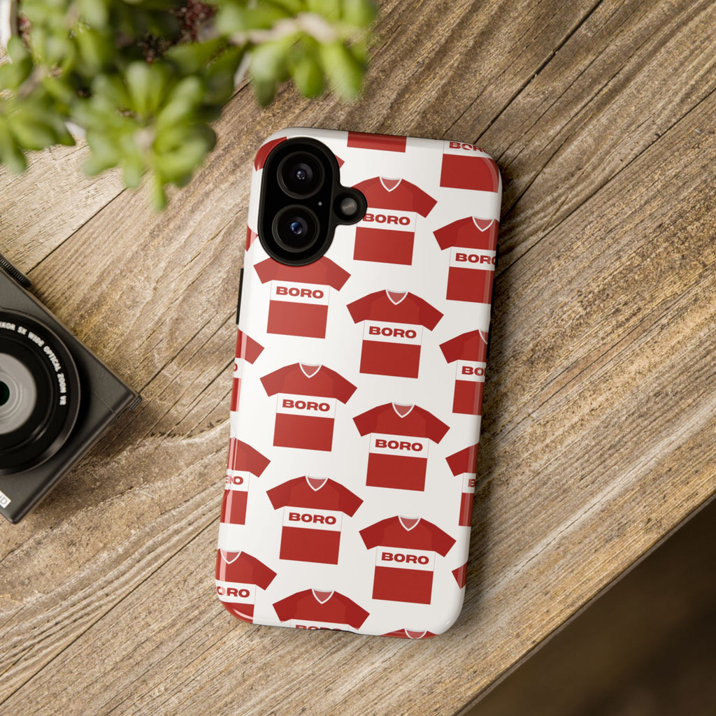 Boro Football Shirt Pattern Phone Case