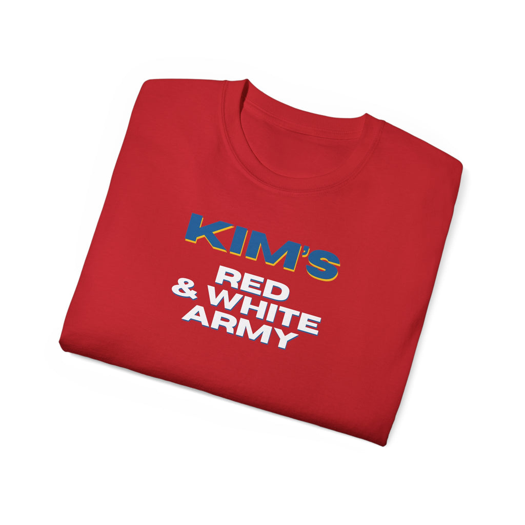 Kim’s Red & White Army T-Shirt
