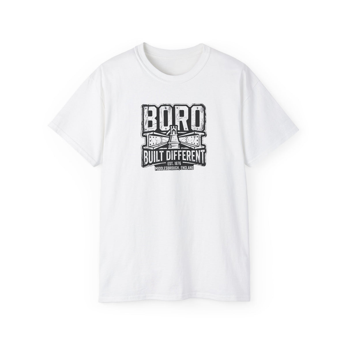 Boro Built Different Tee — 'BORO Built Different' Graphic T-Shirt