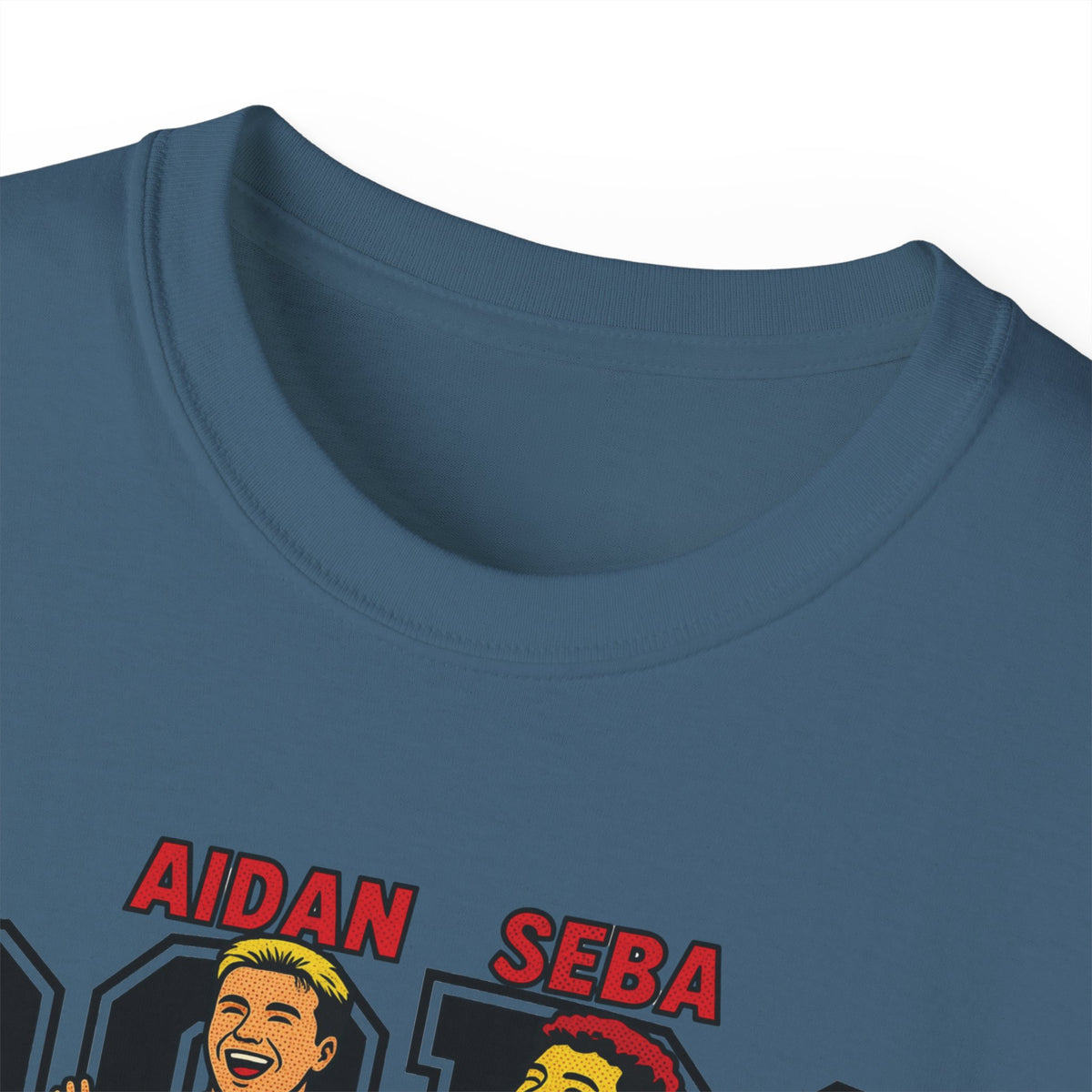 American Midfield — "Aidan & Seba, Boro's USA Midfield" Graphic T-Shirt