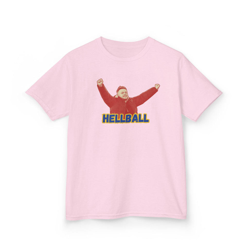 Kids 'HELLBALL' Gaffa Graphic Tee — In Kim we Trust