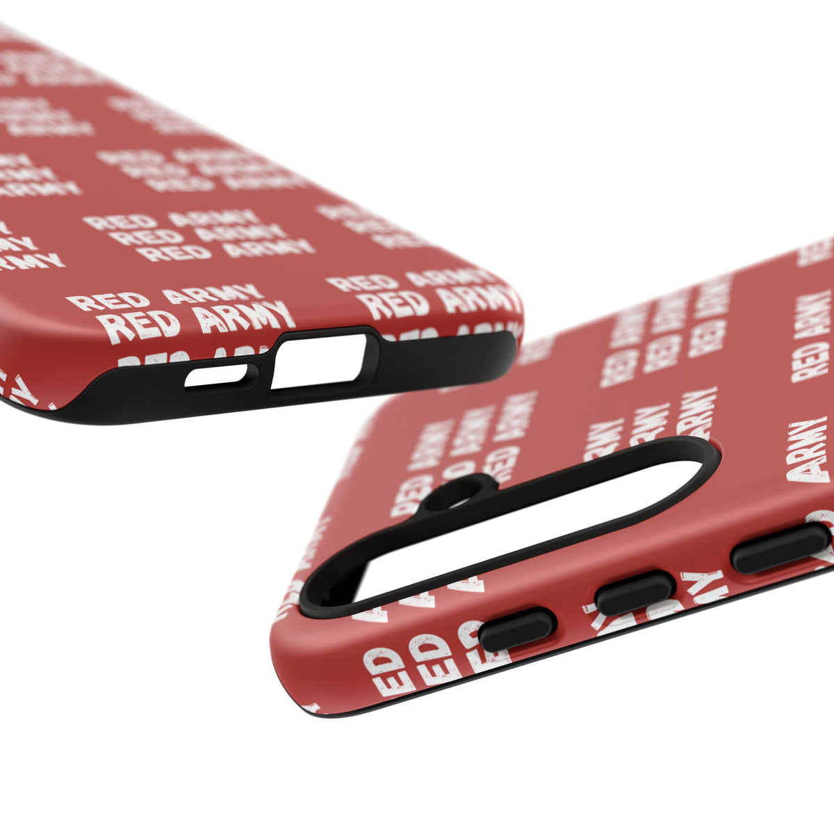 "RED ARMY RED ARMY RED ARMY" Phone Case — Red Pattern Tough Case