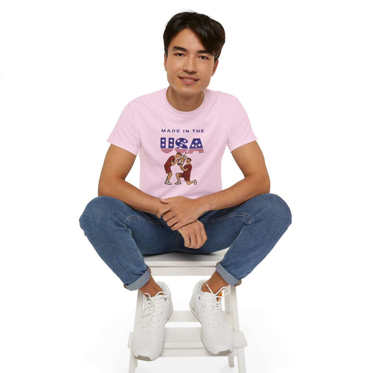 Made in the USA T-Shirt – Aidan Morris - Seb Berhalter Championship Winner Presentation