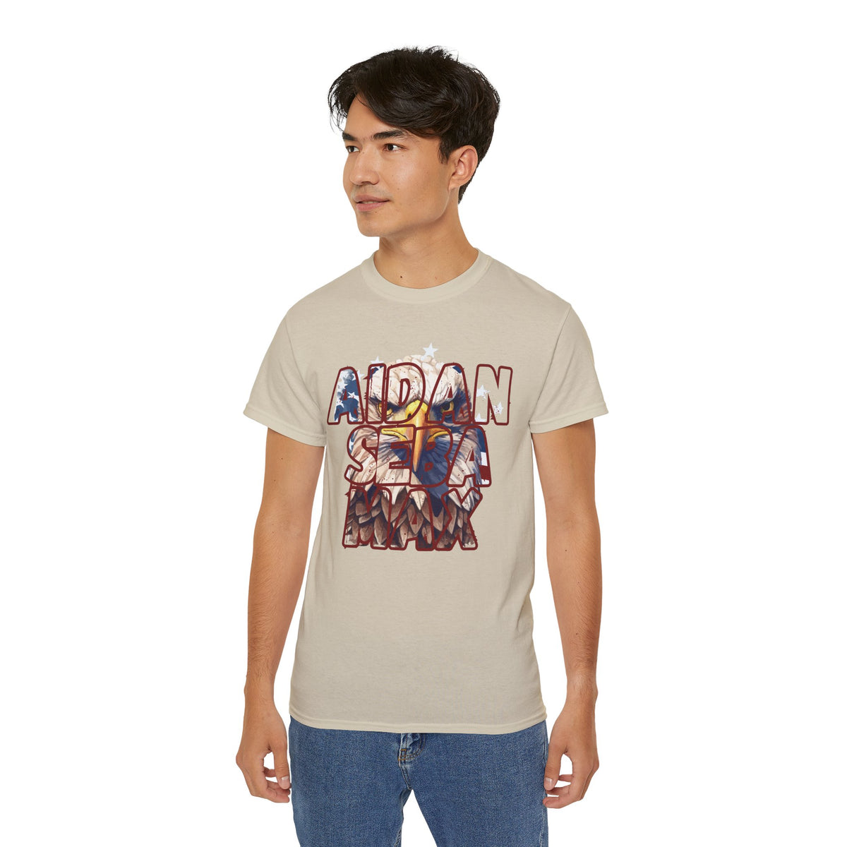 Aidan, Seba & Max USA Eagle Shirt for the BORO