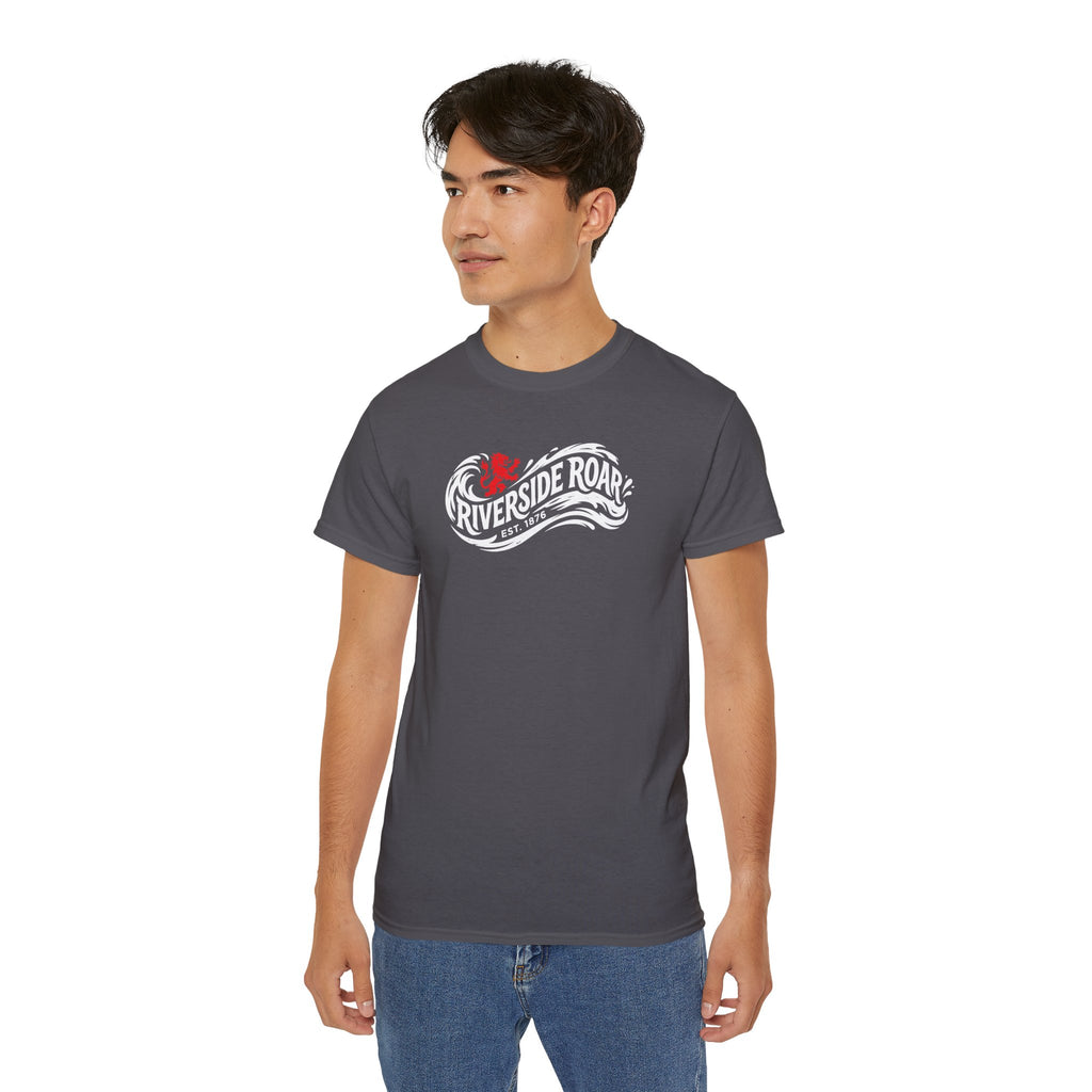 Riverside Roar Graphic Tee — Middlesbroughfc Vintage Style Boro Wave Logo T-Shirt