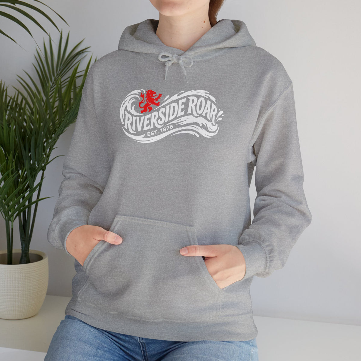 Riverside Roar Hoodie — Riverside Middlesbrough Wave Hoodie