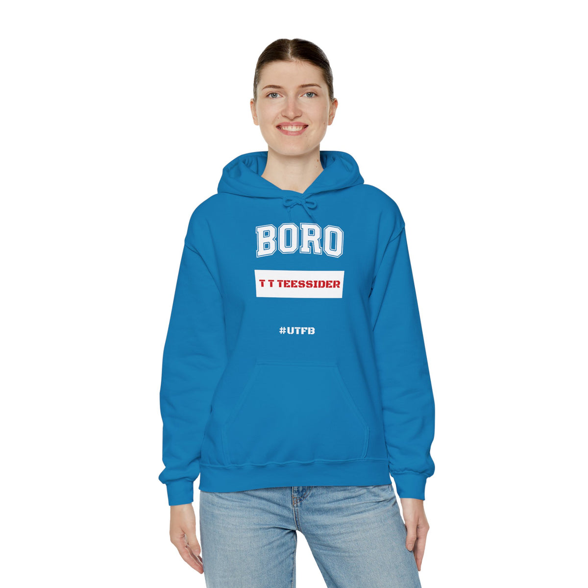 BORO Hoodie 'front print' only.