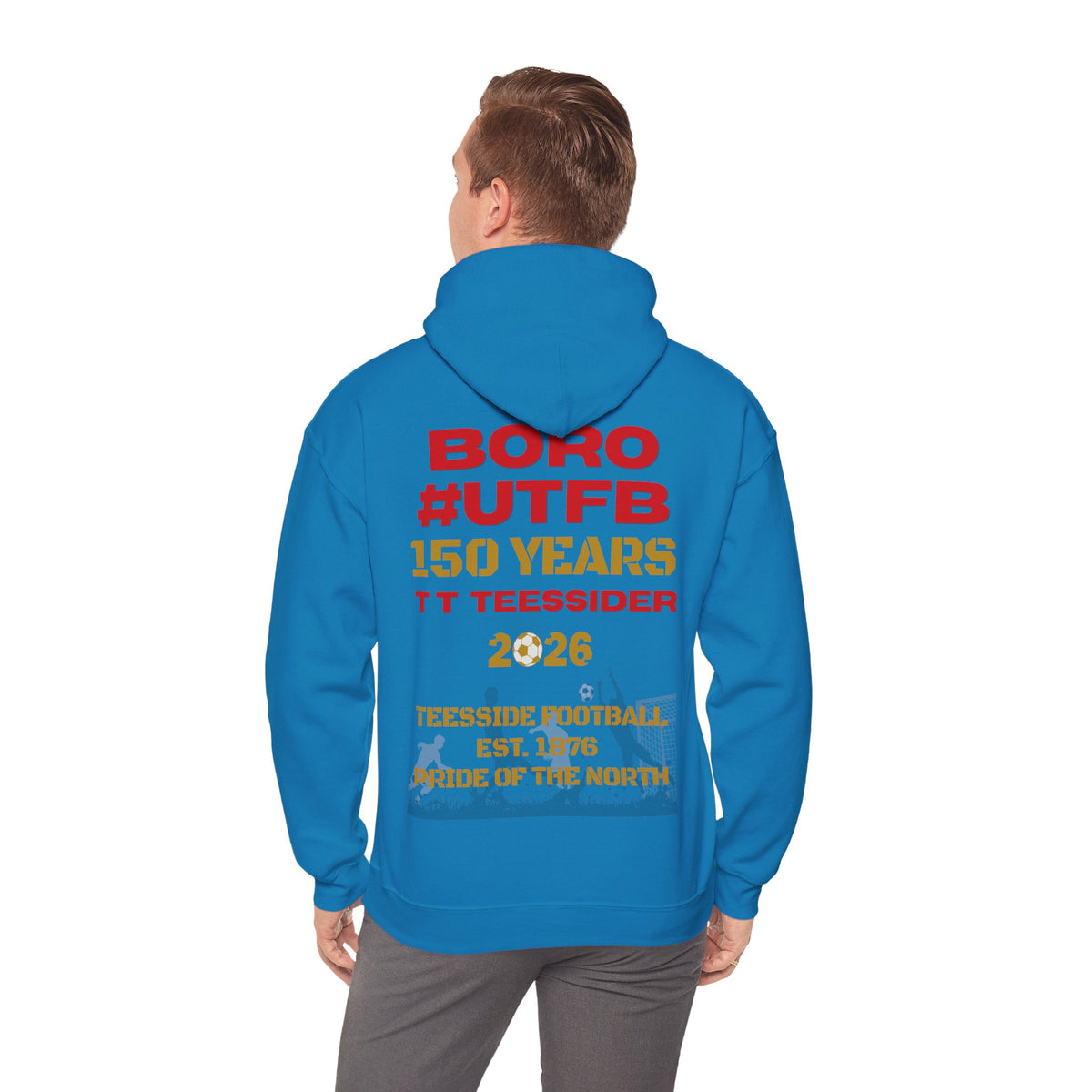 BORO 150 Years 2026 Hoodie 'back print' only.