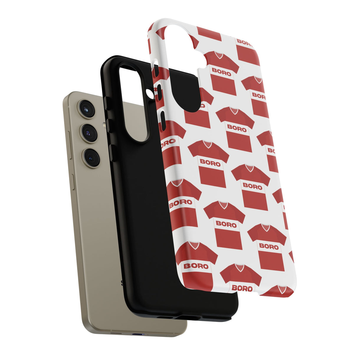 Boro Football Shirt Pattern Phone Case