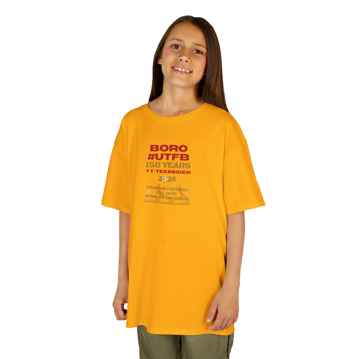 Kids BORO Football Club 150 Years Commemorative Tee