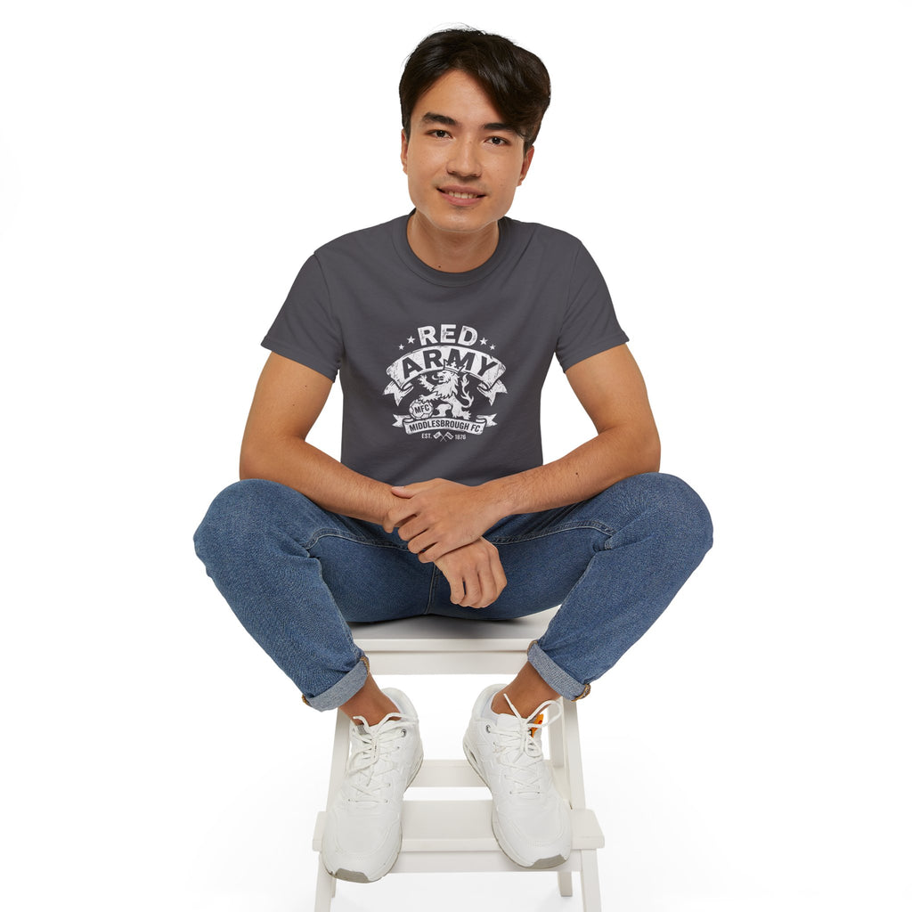 Red Army Middlesbrough FC Lion Shirt — BORO Fan Tee