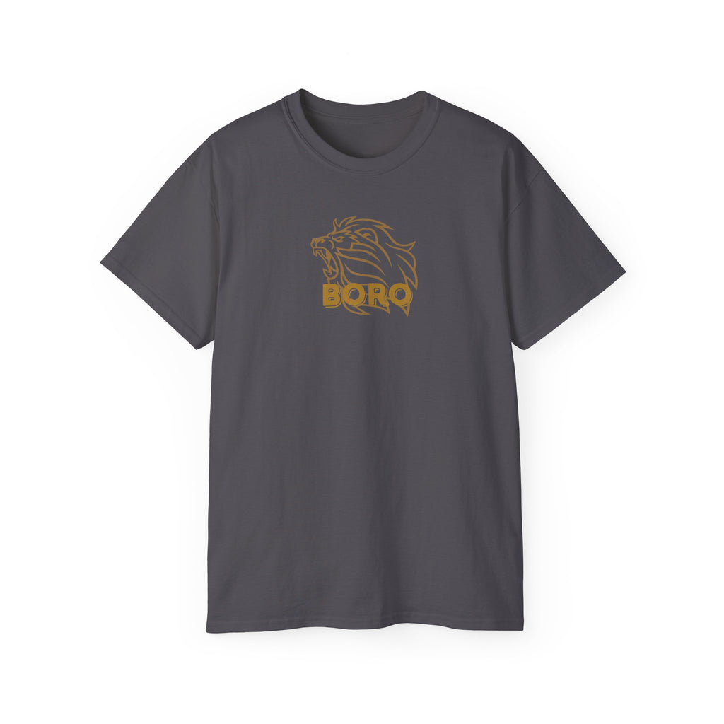 GOLD Roaring Lion BORO Football T-Shirt