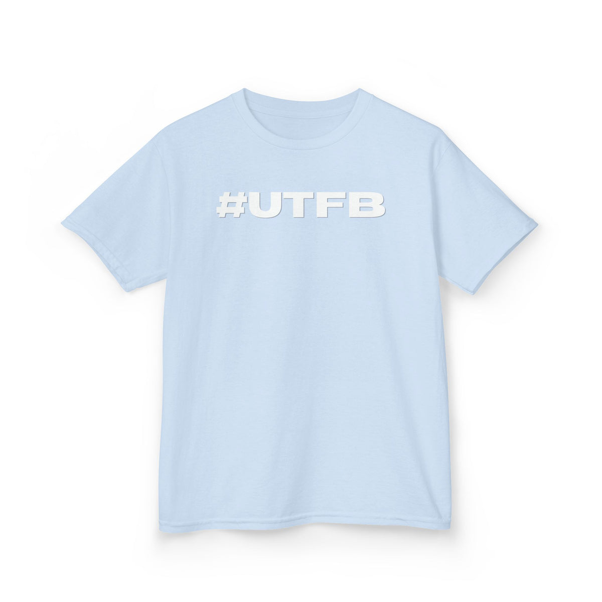 Kids BORO Tee — White #UTFB Graphic Youth T-Shirt