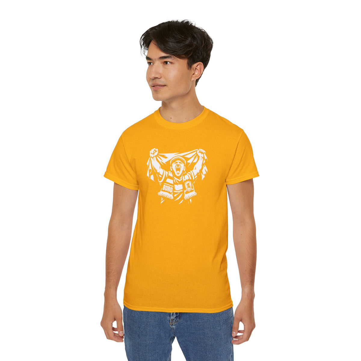 Middlesbrough Superfan Chant T‑Shirt — Enthusiastic Boro Supporter Graphic Tee