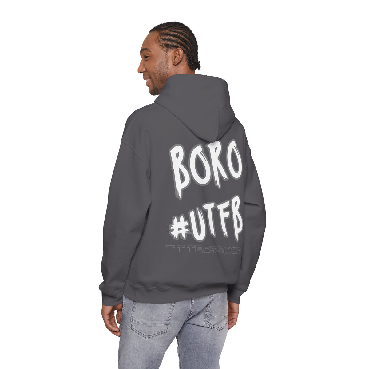 BORO #UTFB Scrawl Hoodie 'back print' only.