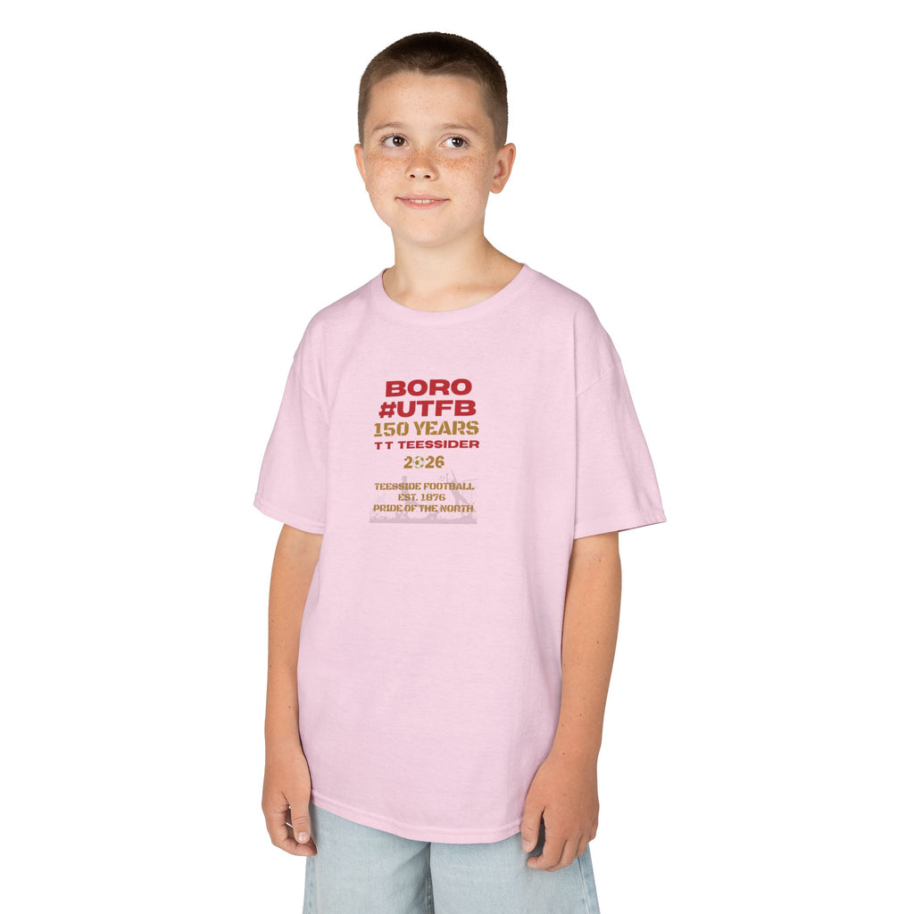 Kids BORO Football Club 150 Years Commemorative Tee