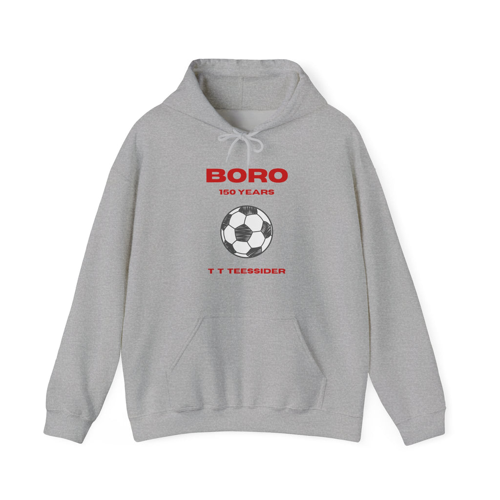 BORO 150 Years Football Hoodie 'front print' only.