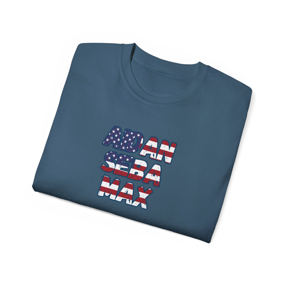 BORO's Midfield Trio Tee — AIDAN SEBA MAX USA  Graphic T‑Shirt