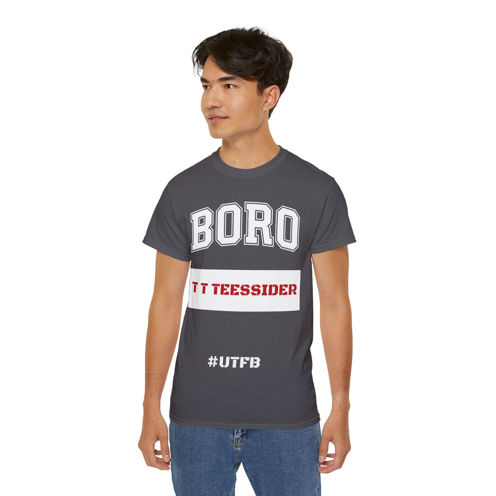 Boro Football Fan Tee — "T T Teessider" #UTFB
