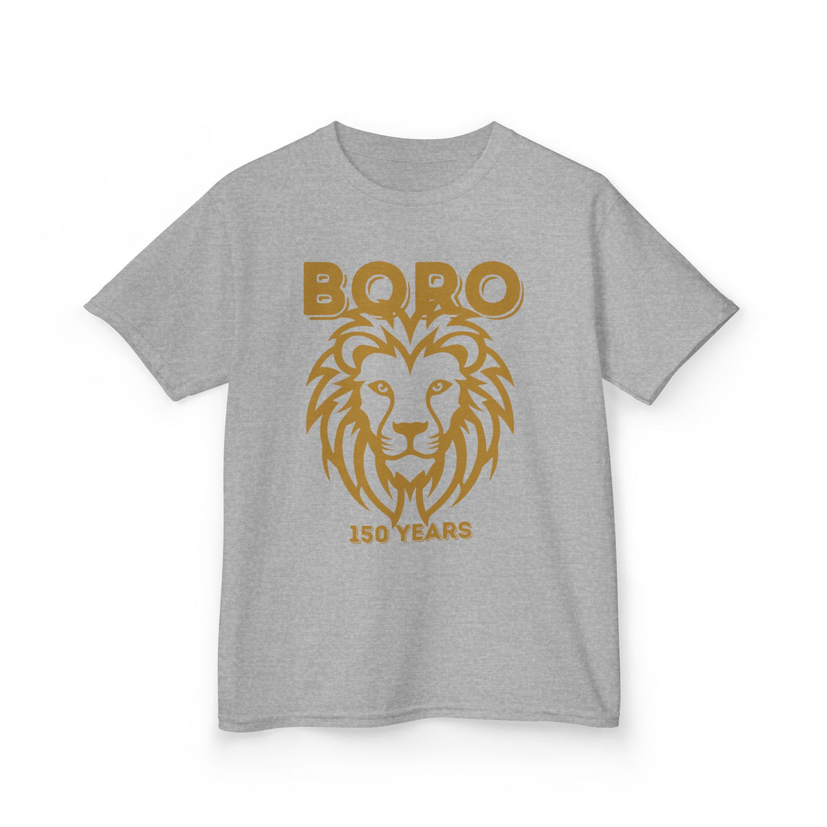 Kids Lion Graphic Tee — "Boro 150 Years" Anniversary Shirt