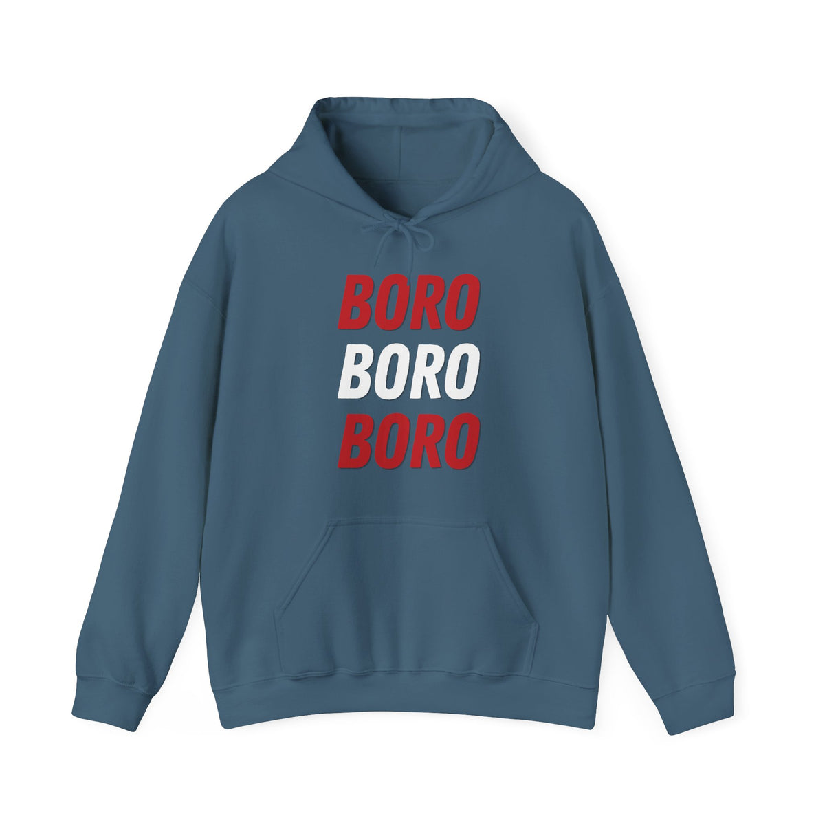 BORO Chant Hoodie 'front print' only.