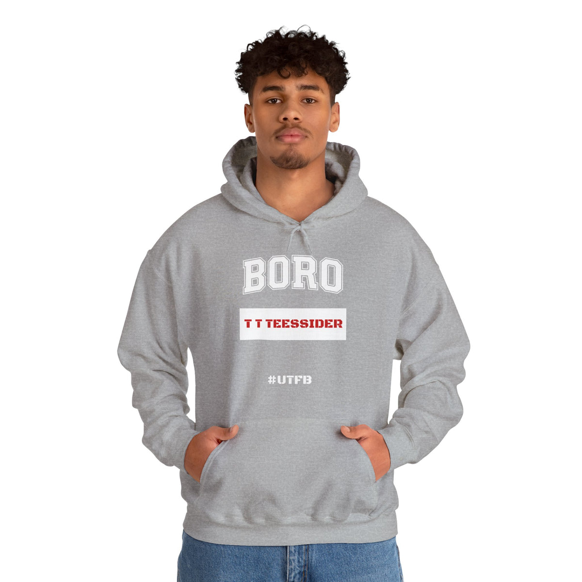 BORO Hoodie 'front print' only.