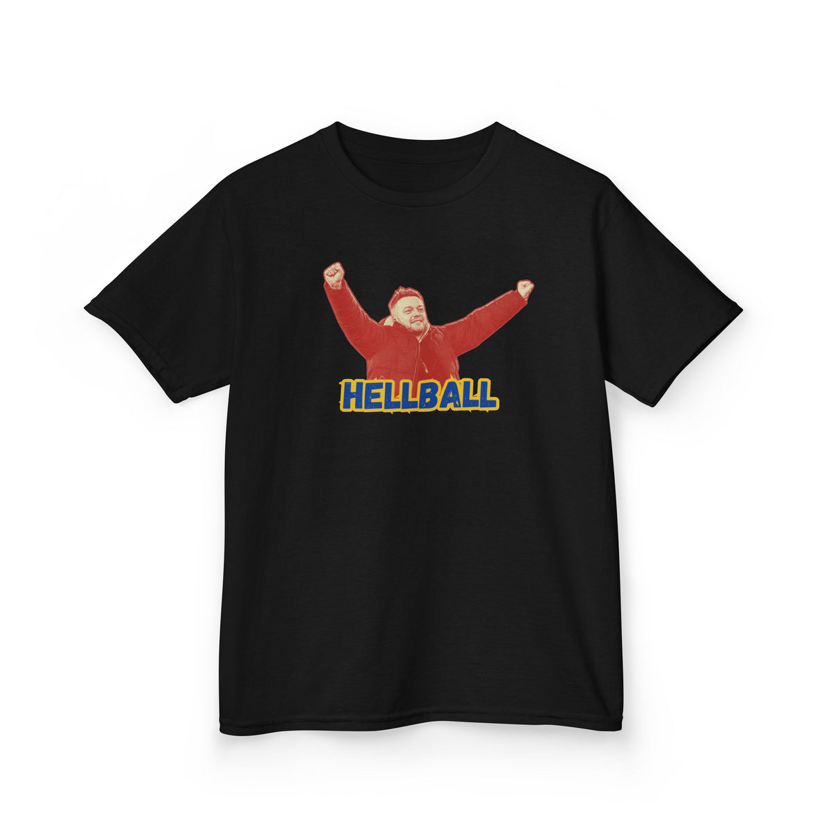 Kids 'HELLBALL' Gaffa Graphic Tee — In Kim we Trust