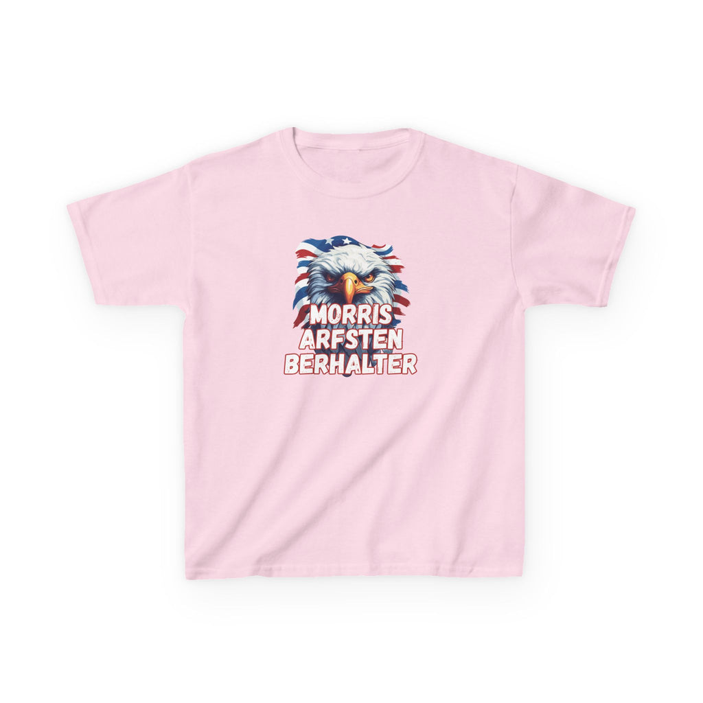 Kids Tee — Patriotic Eagle "Morris Arfsten Berhalter" BORO Graphic