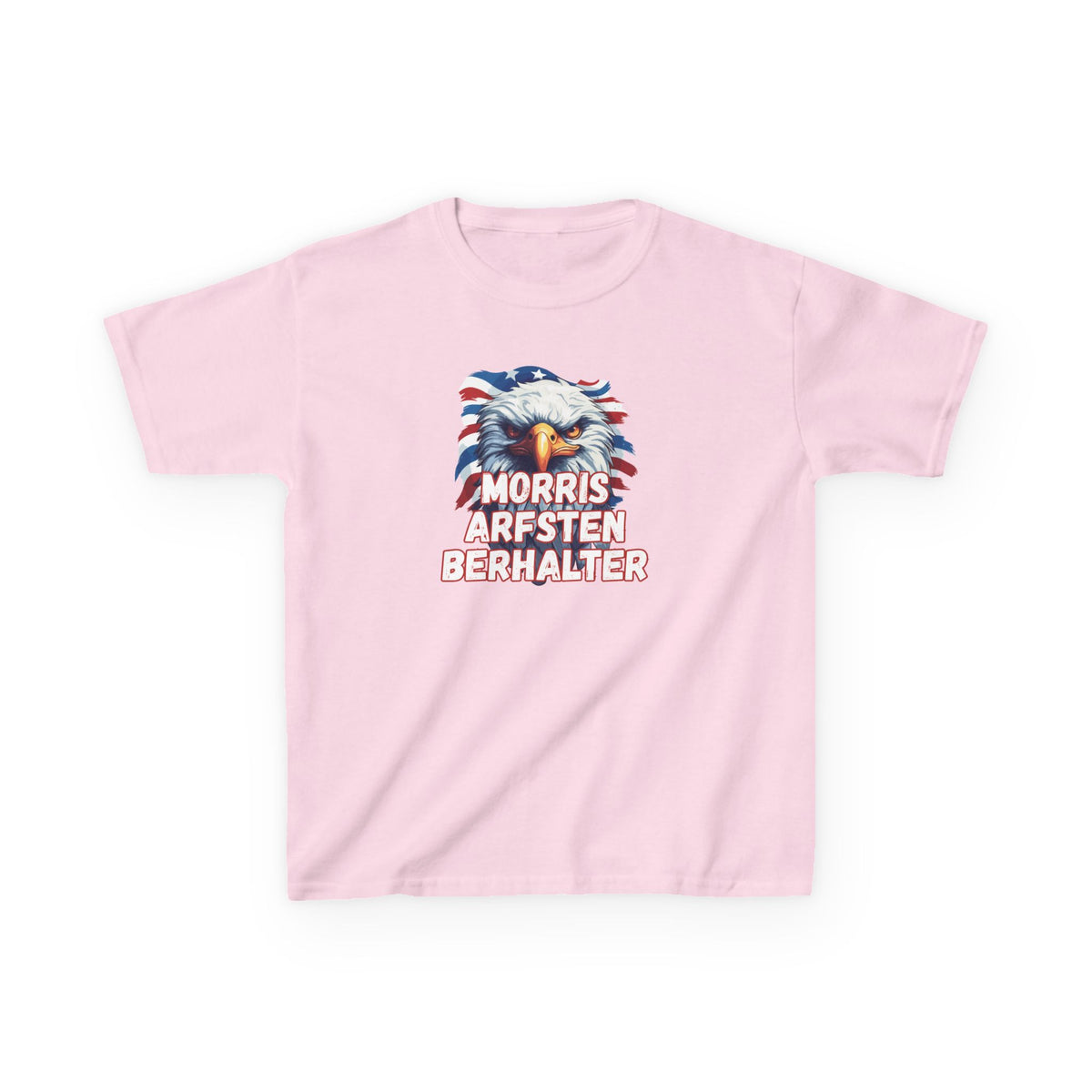 Kids Tee — Patriotic Eagle "Morris Arfsten Berhalter" BORO Graphic
