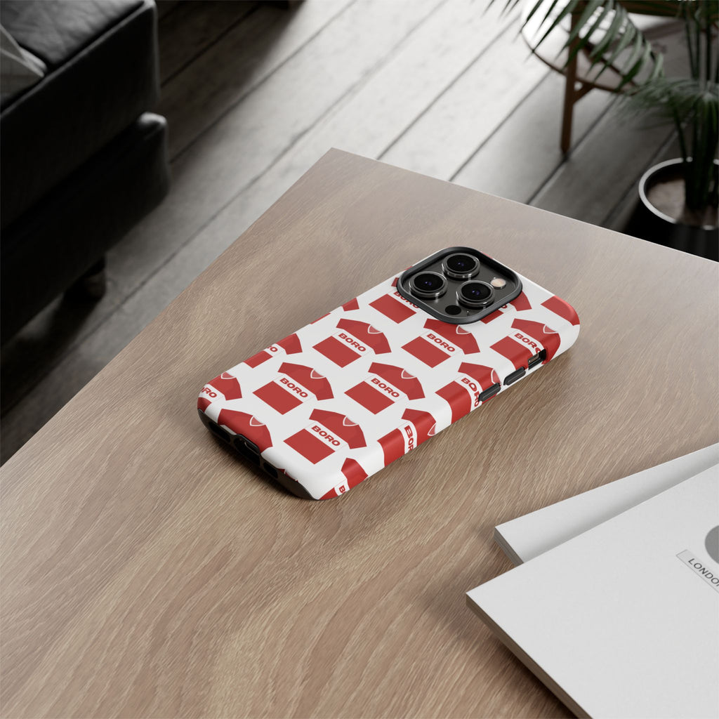 Boro Football Shirt Pattern Phone Case