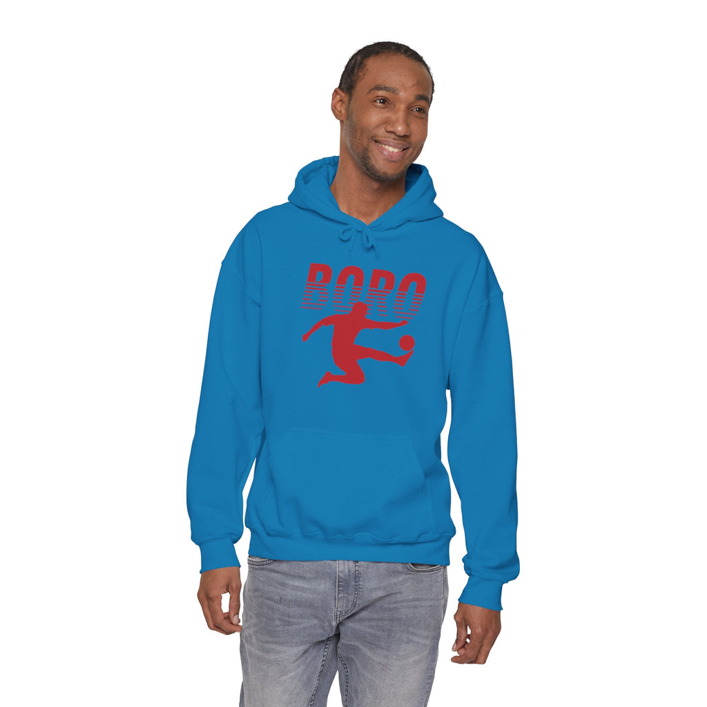 BORO Fade Player Hoodie 'front print' only.