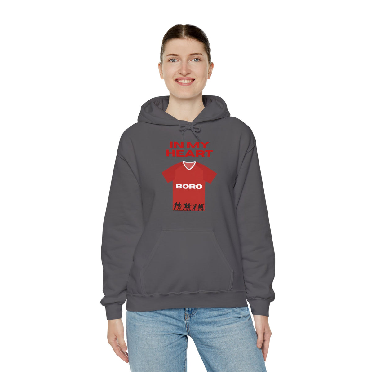 In My HEART Hoodie 'front print' only.