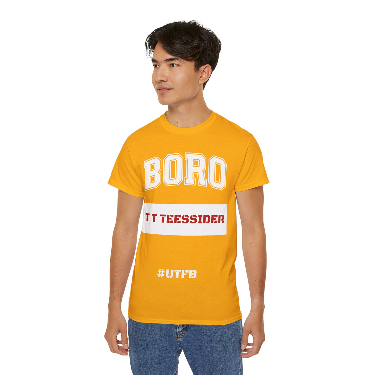 Boro Football Fan Tee — "T T Teessider" #UTFB