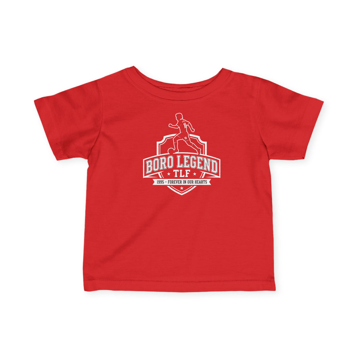 Infant Juninho Paulista Legend T-Shirt — BORO Legend Graphic Tee, The Little Fella, TLF
