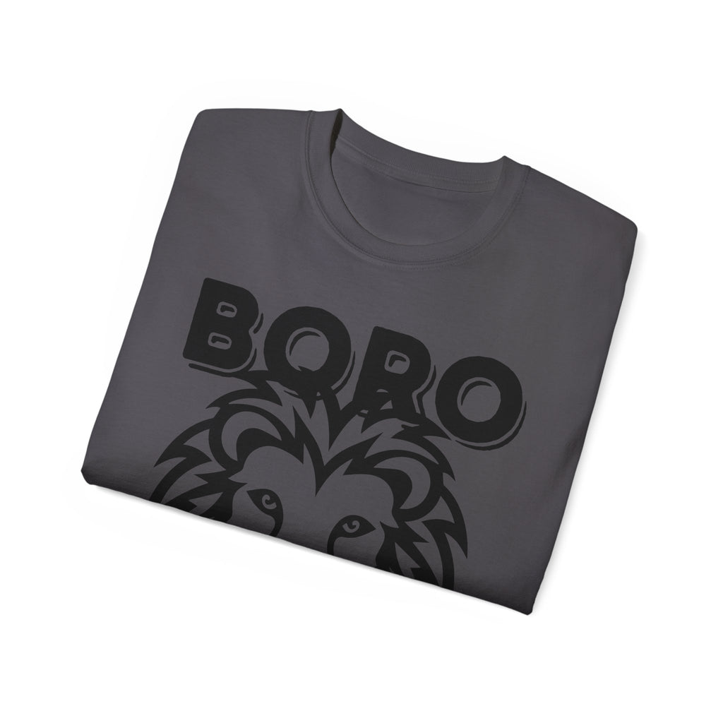 LARGE Black/Red Lion Mascot Tee – BORO 150 Years Commemorative T-Shirt