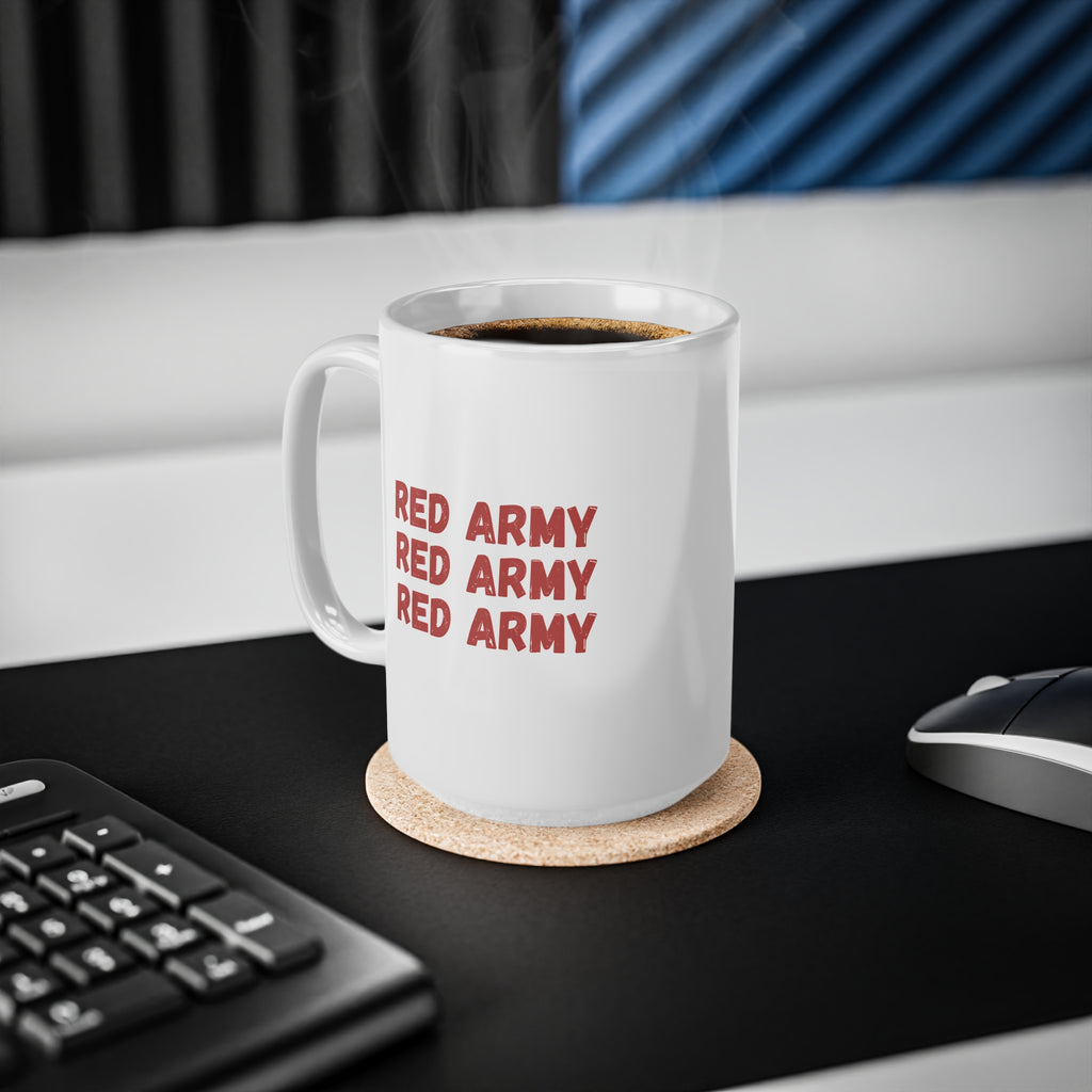 Red Army  Red Army Red Army Ceramic Coffee Mug — 11oz & 15oz