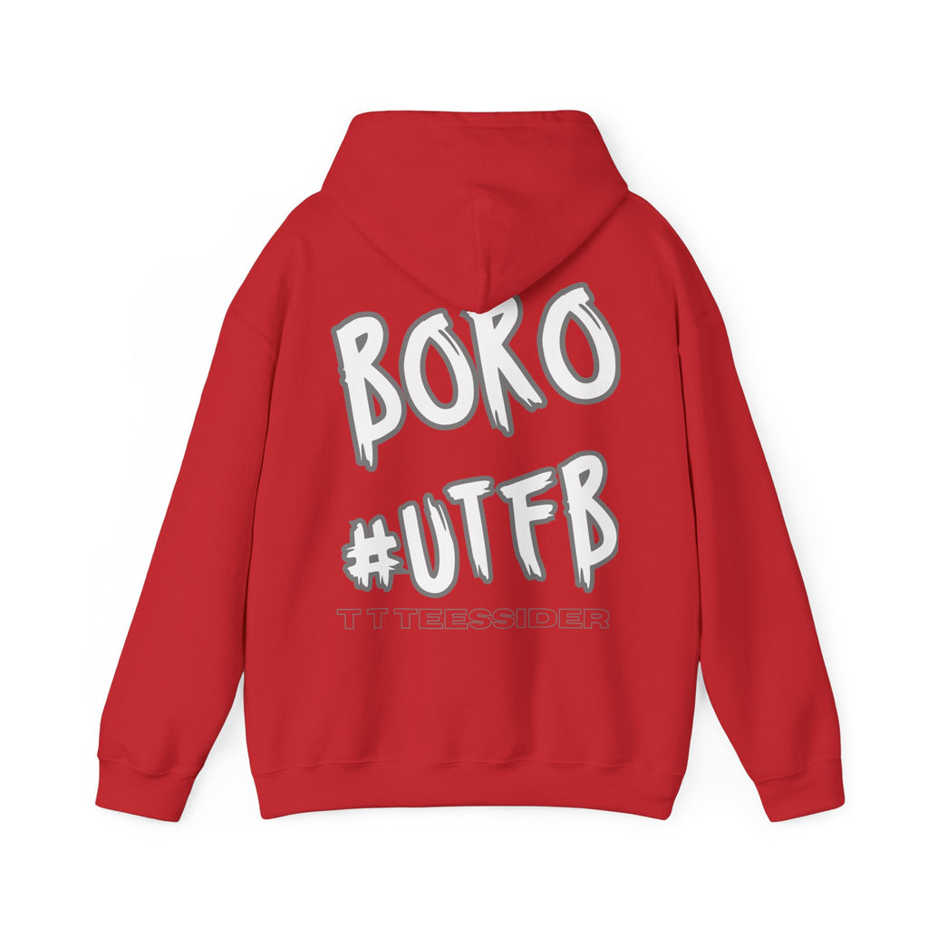 BORO #UTFB Scrawl Hoodie 'back print' only.