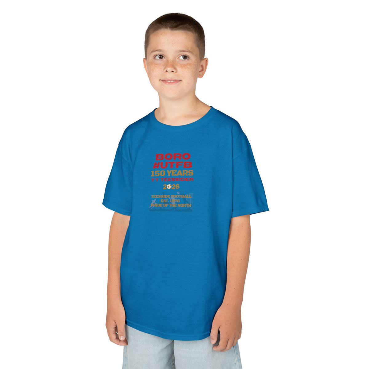 Kids BORO Football Club 150 Years Commemorative Tee