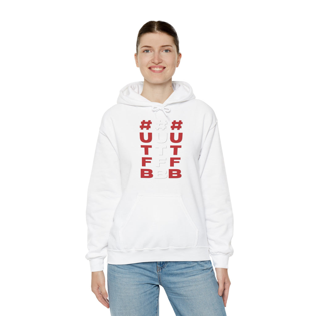 #UTFB 3x Verticle Hoodie 'front print' only.