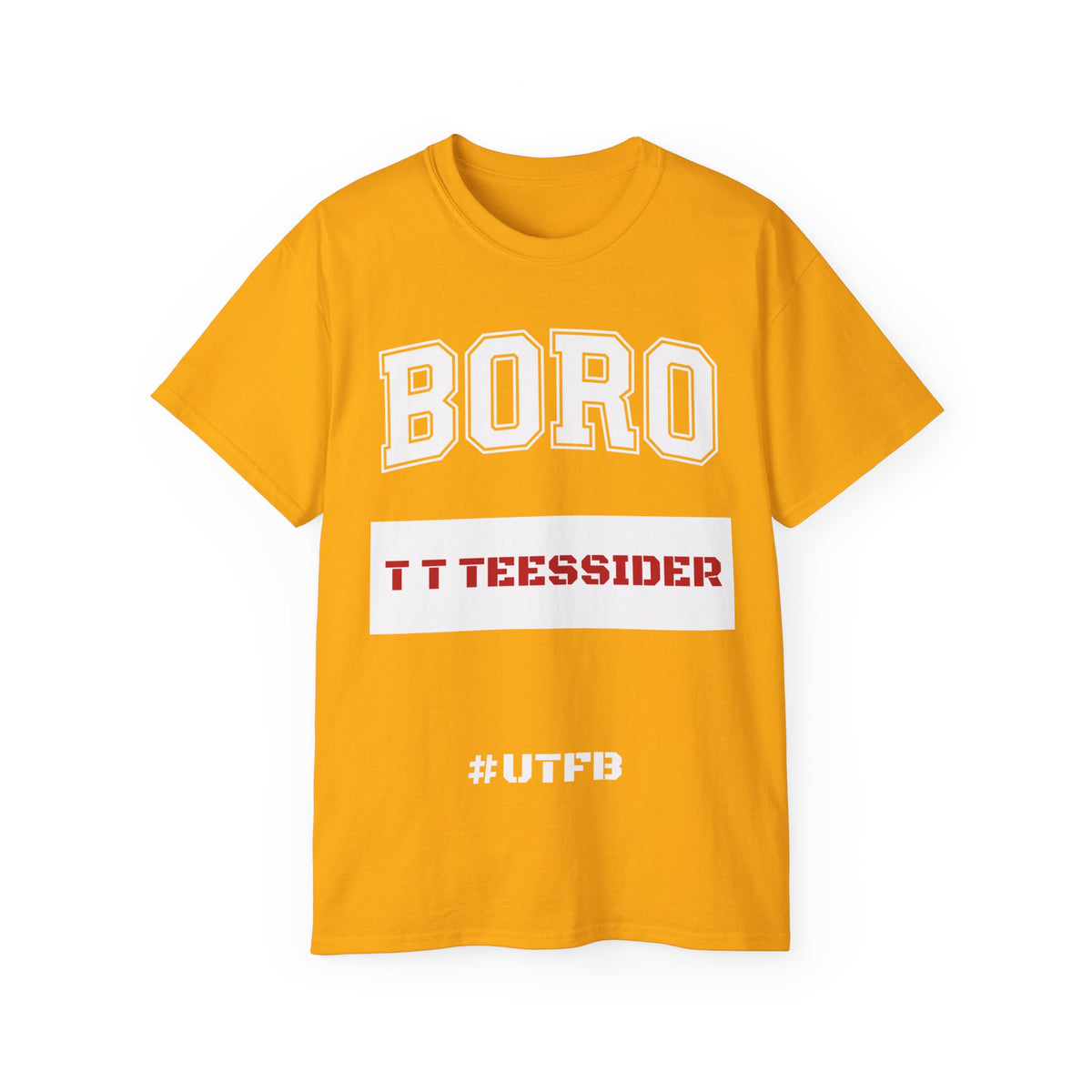 Boro Football Fan Tee — "T T Teessider" #UTFB