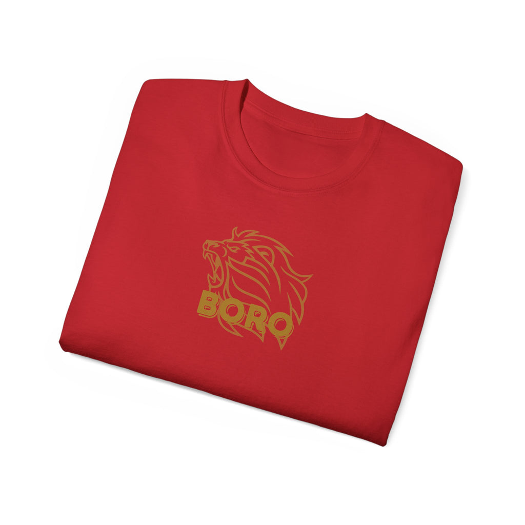 GOLD Roaring Lion BORO Football T-Shirt