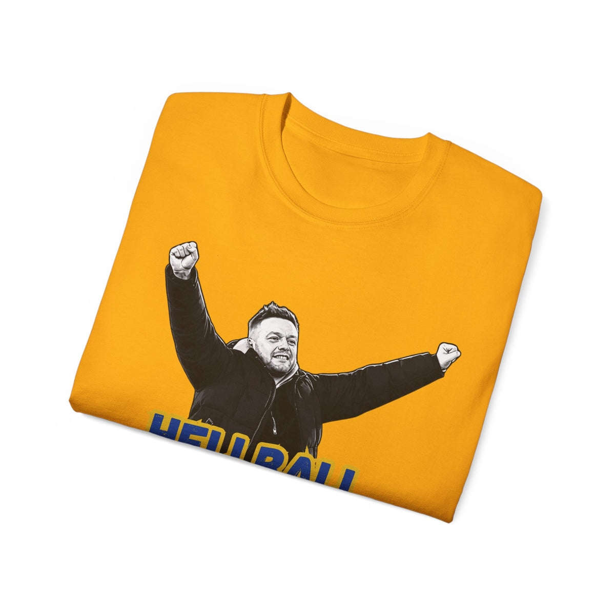 Hellball T‑Shirt — Retro Gaffer Graphic Tee, in Kim we trust