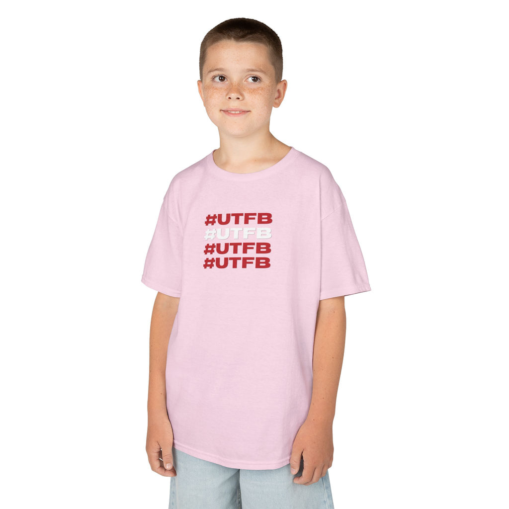 Kids Tee — #UTFB Repeated Graphic Youth T-Shirt