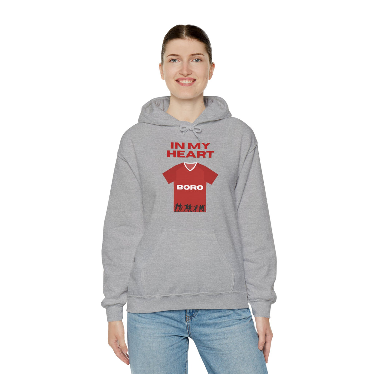 In My HEART Hoodie 'front print' only.