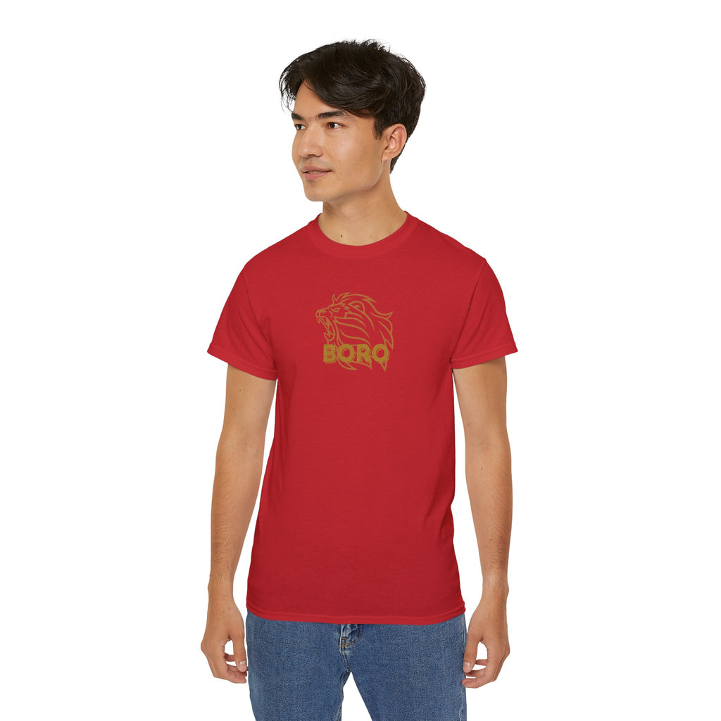 GOLD Roaring Lion BORO Football T-Shirt